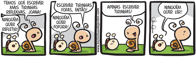 Mais Tirinhas – Bichinhos de Jardim